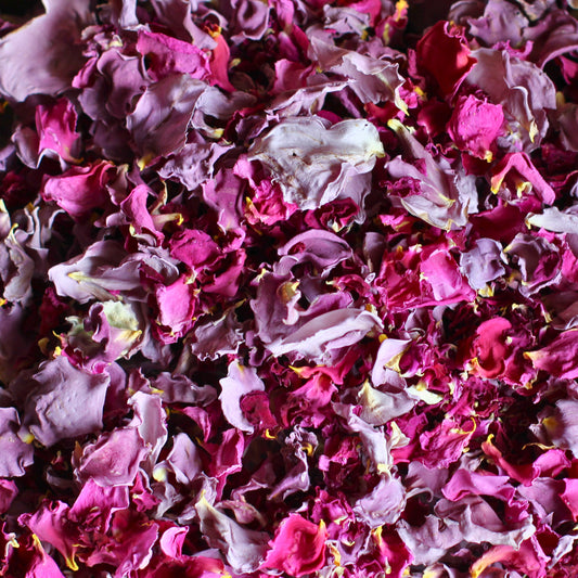 Blackberry Jam - Dried Rose Petal Confetti