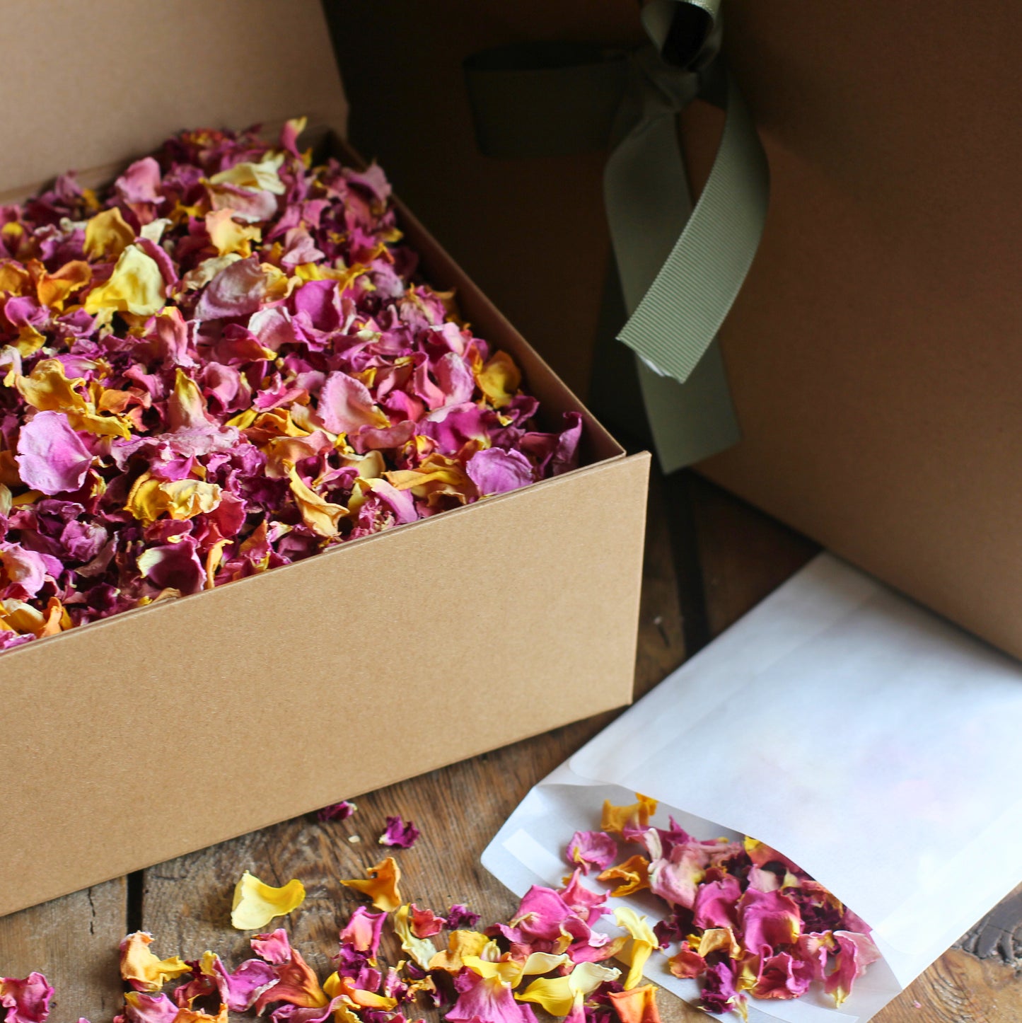 Plum Crumble - Dried Rose Petal Confetti
