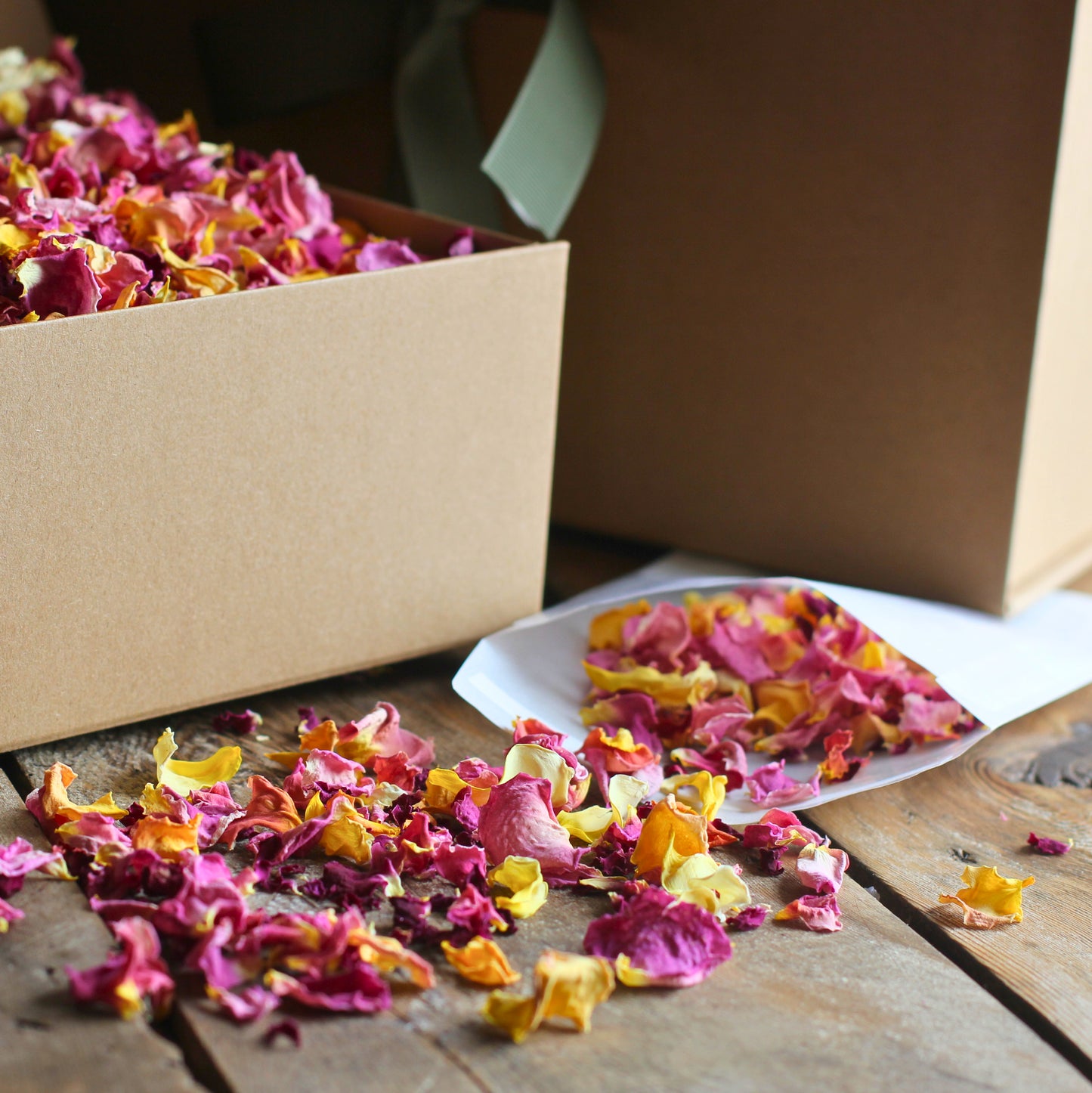 Plum Crumble - Dried Rose Petal Confetti