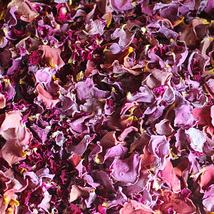 Sloe Gin - Dried Rose Petal Confetti